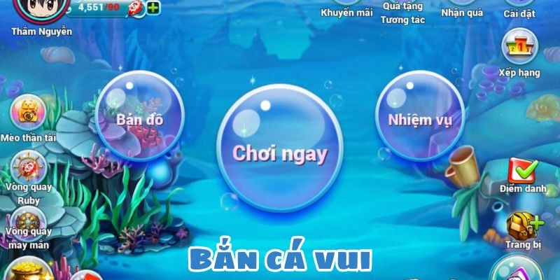 Bắn cá Vui thú vị, hấp dẫn